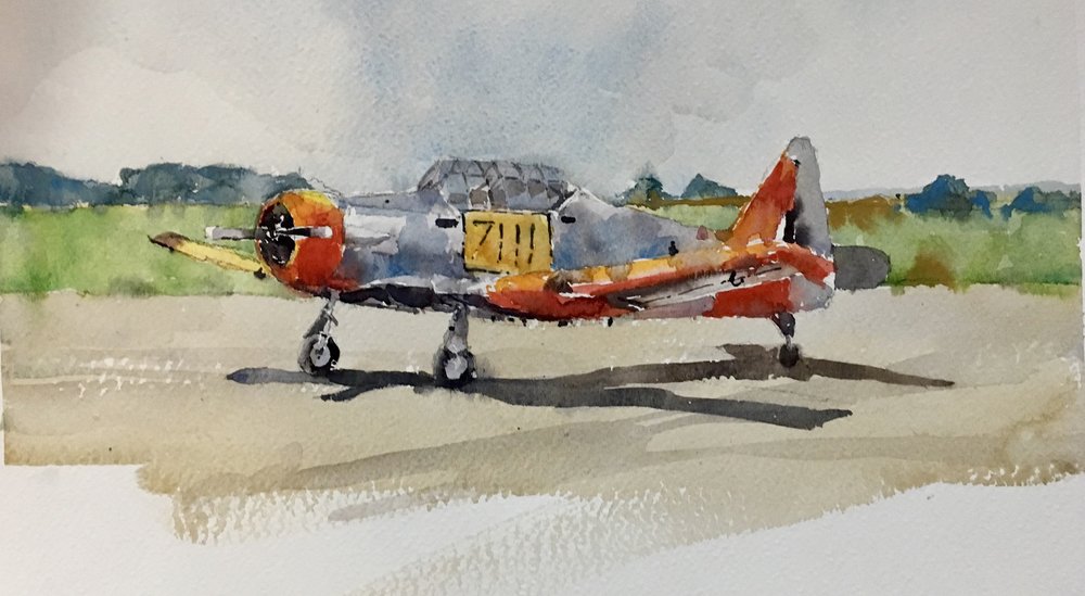 Michele Clamp. Watercolor 11x14