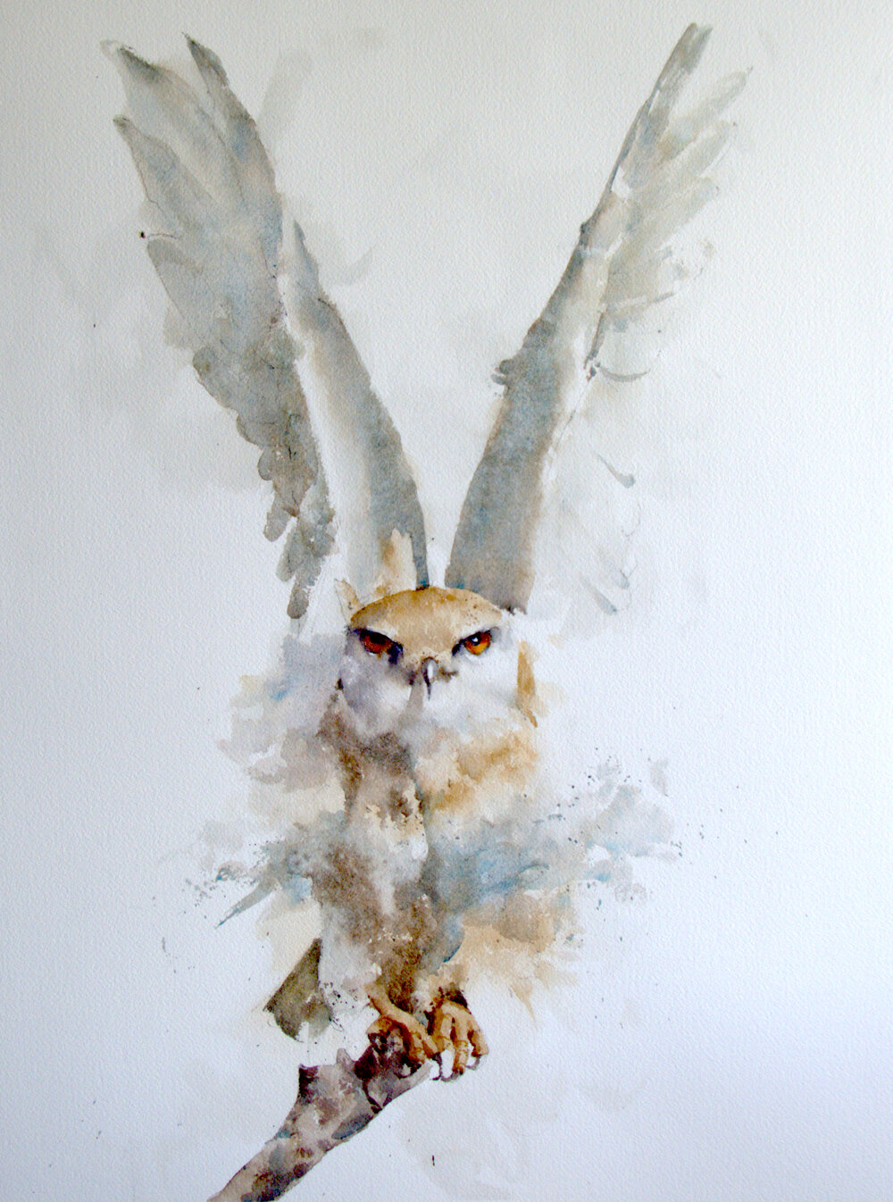 Watercolor painting by Michele Clamp