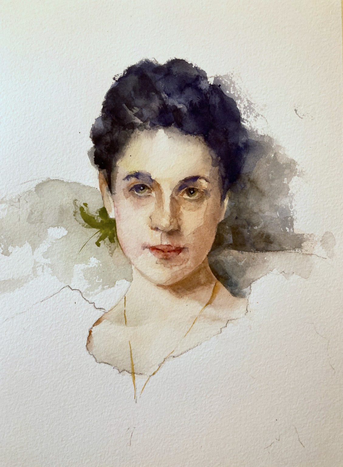 Lady Agnew Sargent Watercolor Study – Take 2